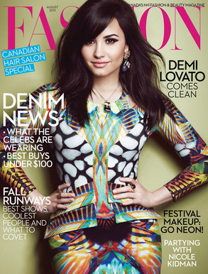 Demi Lovato, Fashion Magazine Demi Lovato, Fashion Magazine